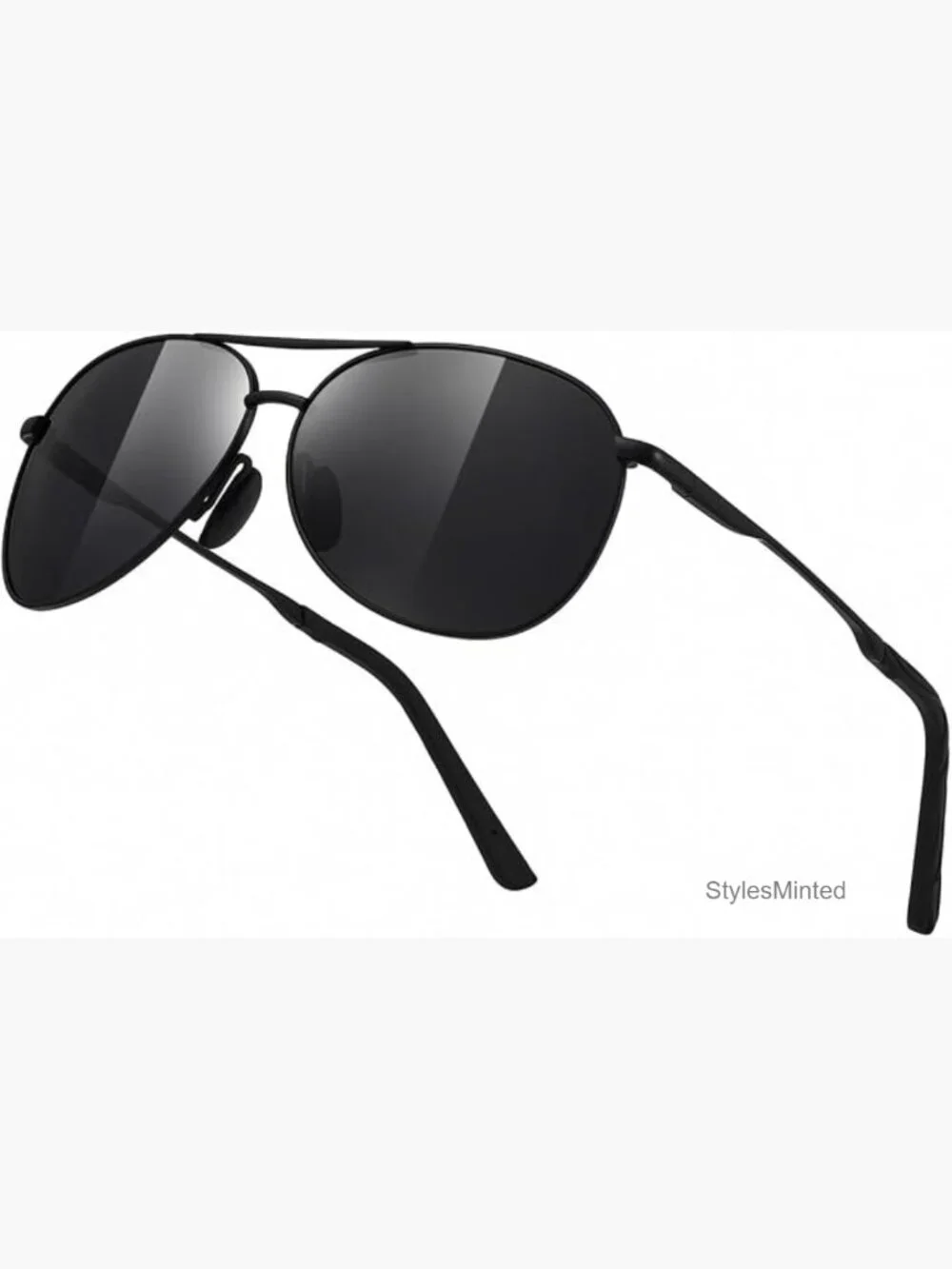 Polarized Aviator Sunglasses UV400 Protection Retro Driving Sports Metal Frame